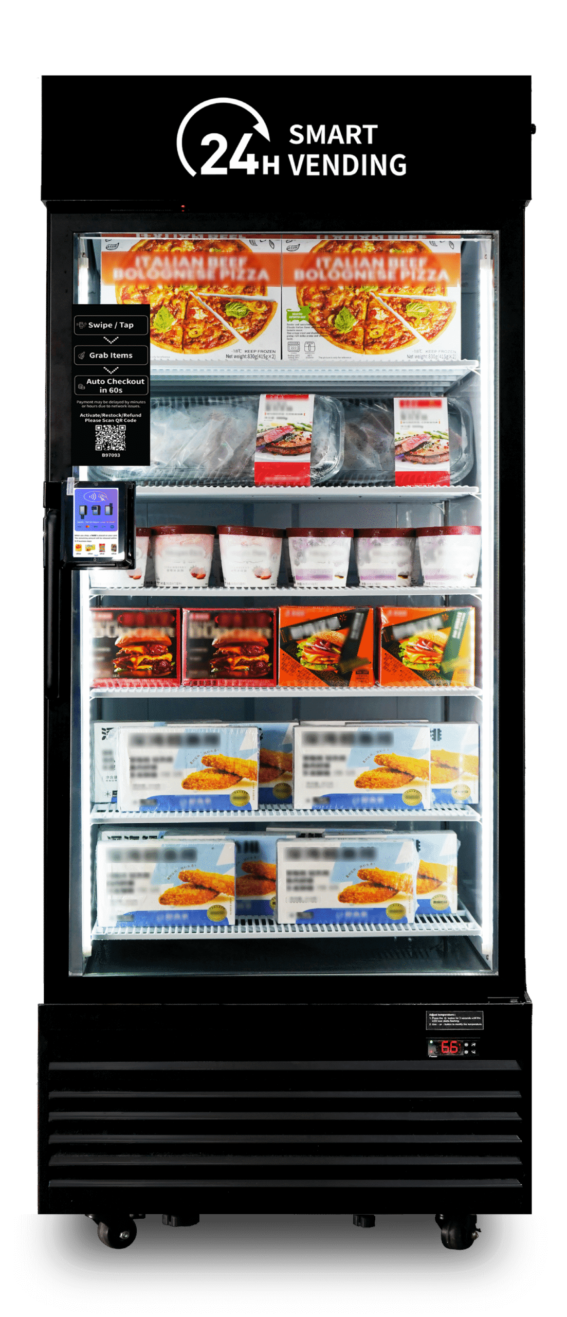 HAHA Freezer 550 vending machine